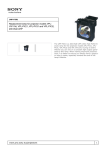 Sony LMPP201 User's Manual