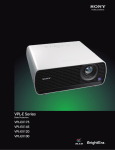 Sony Projector VPL-EX145 User's Manual