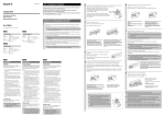 Sony XL-2100U User's Manual