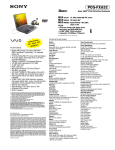 Sony PCG-FXA32 User's Manual