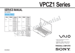 Sony Laptop VPCZ1 User's Manual