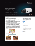 Sony Snc-Ch120 User's Manual