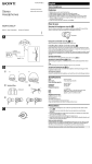 Sony Headphones MDR-EX80LP User's Manual