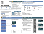 Sony KDL-40W3000 User's Manual