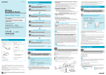 Sony 276 User's Manual