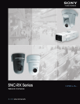 Sony SNC-RX SNC-RZ50 User's Manual
