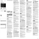 Sony SEL1670Z Lens User's Manual