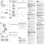 Sony SAL-85F28 Operating Instructions