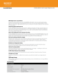 Sony SAL-300F28G2 Marketing Specifications