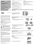 Sony SAL-135F28 User's Manual