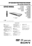Sony RMT-D165P User's Manual
