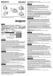 Sony PCK-LM15 Instruction Guide