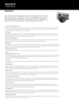 Sony NEX-5RK/S Marketing Specifications
