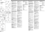 Sony MPK-PHA Operating Instructions