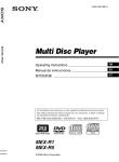 Sony MEX-R1 User's Manual