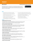 Sony MEX-BT4100P Marketing Specifications