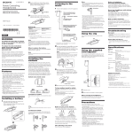 Sony MDR-NC33 User's Manual