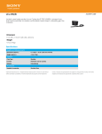 Sony LCJ-HN Marketing Specifications