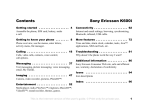 Sony K600i User's Manual