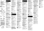 Sony ICF-S22 User's Manual