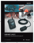 Sony HXR-MC1 User's Manual