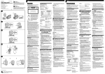 Sony HVL-FDH4 User's Manual