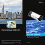 Sony GPS-CS1KA Advertisement