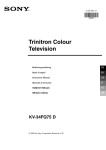 Sony KV-34FQ75 User's Manual