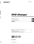 Sony DVX-100 User's Manual