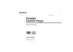 Sony DVP-FX705 User's Manual