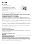 Sony DSC-WX80/W Marketing Specifications
