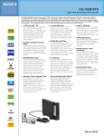 Sony DSC-W80HDPR Marketing Specifications