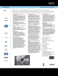 Sony DSC-W370/B Marketing Specifications