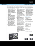Sony DSC-W220/B Marketing Specifications