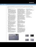Sony DSC-T700/H Marketing Specifications