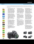 Sony DSC-H5/B Marketing Specifications