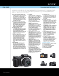 Sony DSC-H3/B Marketing Specifications