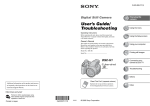 Sony DSC-H1 Operating Instructions