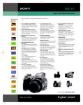 Sony DSC-H1 Marketing Specifications