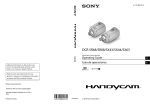 Sony DCR-SR68/L Operating Guide