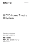 Sony DAV-DZ270 User's Manual