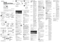 Sony D-FJ201 User's Manual