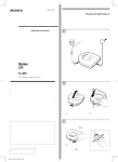 Sony D-465 User's Manual
