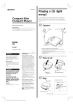 Sony D-365 User's Manual