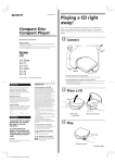 Sony D-171 User's Manual