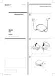 Sony D-170AN User's Manual