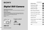 Sony Cyber-shot DSC-V3 User's Manual