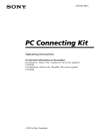 Sony Cyber-shot DSC-F1 User's Manual