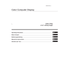 Sony CPD-17F03 User's Manual