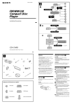 Sony CDX-CA900 User's Manual